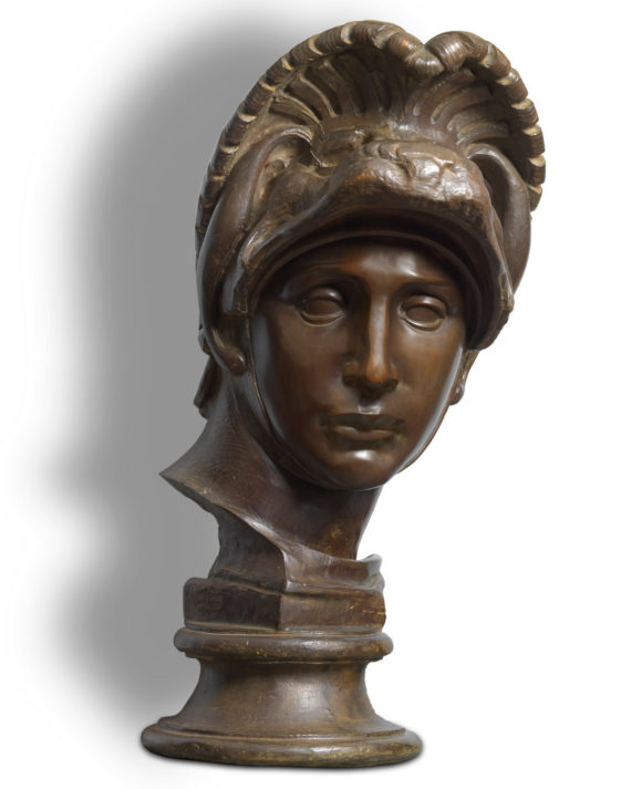 Bronze Sculpture Bust Of Lorenzo Dei Medici By Michelangelo - Bazzanti