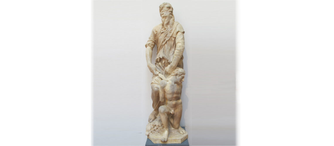 fonderia artistica ferdinando marinelli galleria pietro bazzanti firenze realizzazione evendita sculture in marmo bronzo e pietra michelangelo sacrificio di isacco donatello